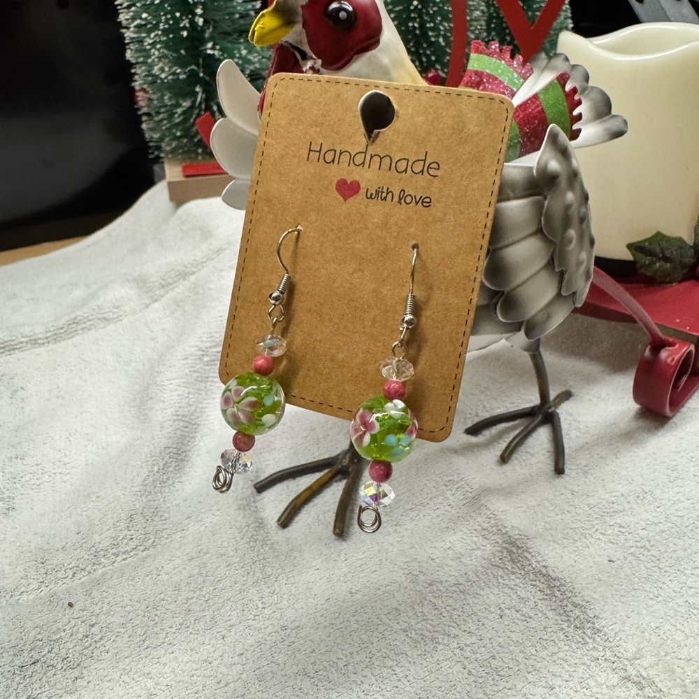 Elegant Multicolor Beaded Earrings 2/$22 - Picture 4 of 5